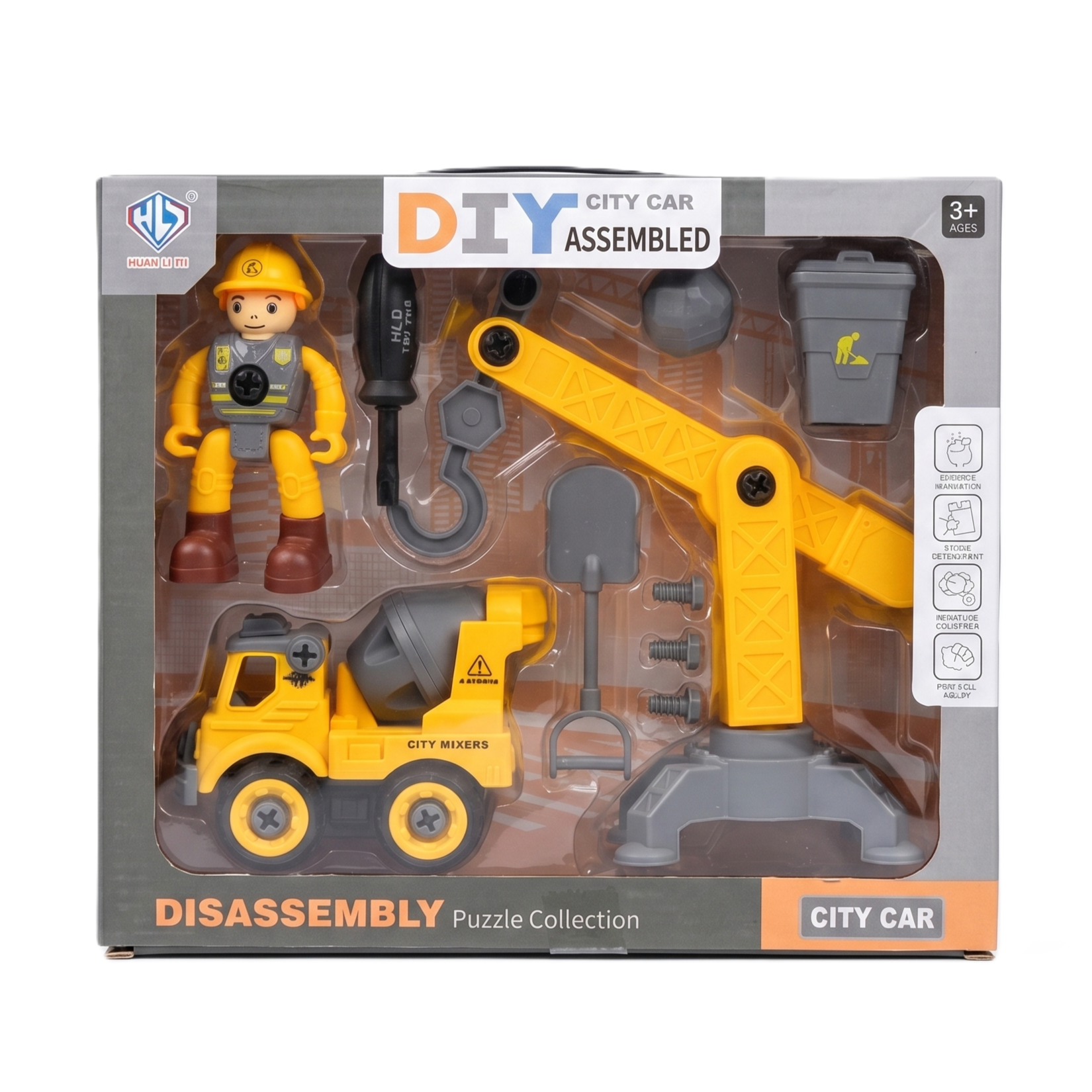 City Construction DIY Assembly Set | STEM Learning Puzzle Collection