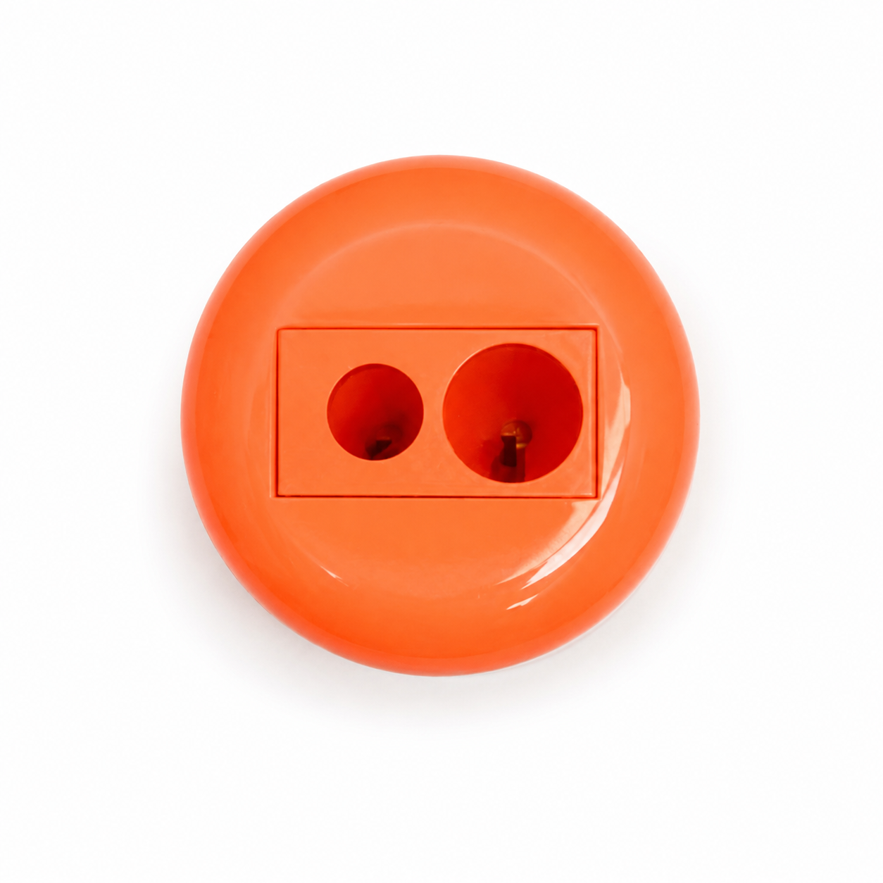 Anime Smile Dual-Hole Novelty Pencil Sharpener