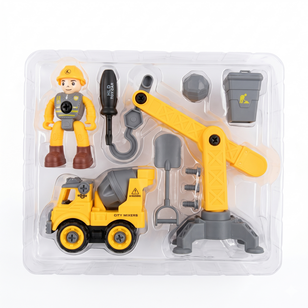 City Construction DIY Assembly Set | STEM Learning Puzzle Collection