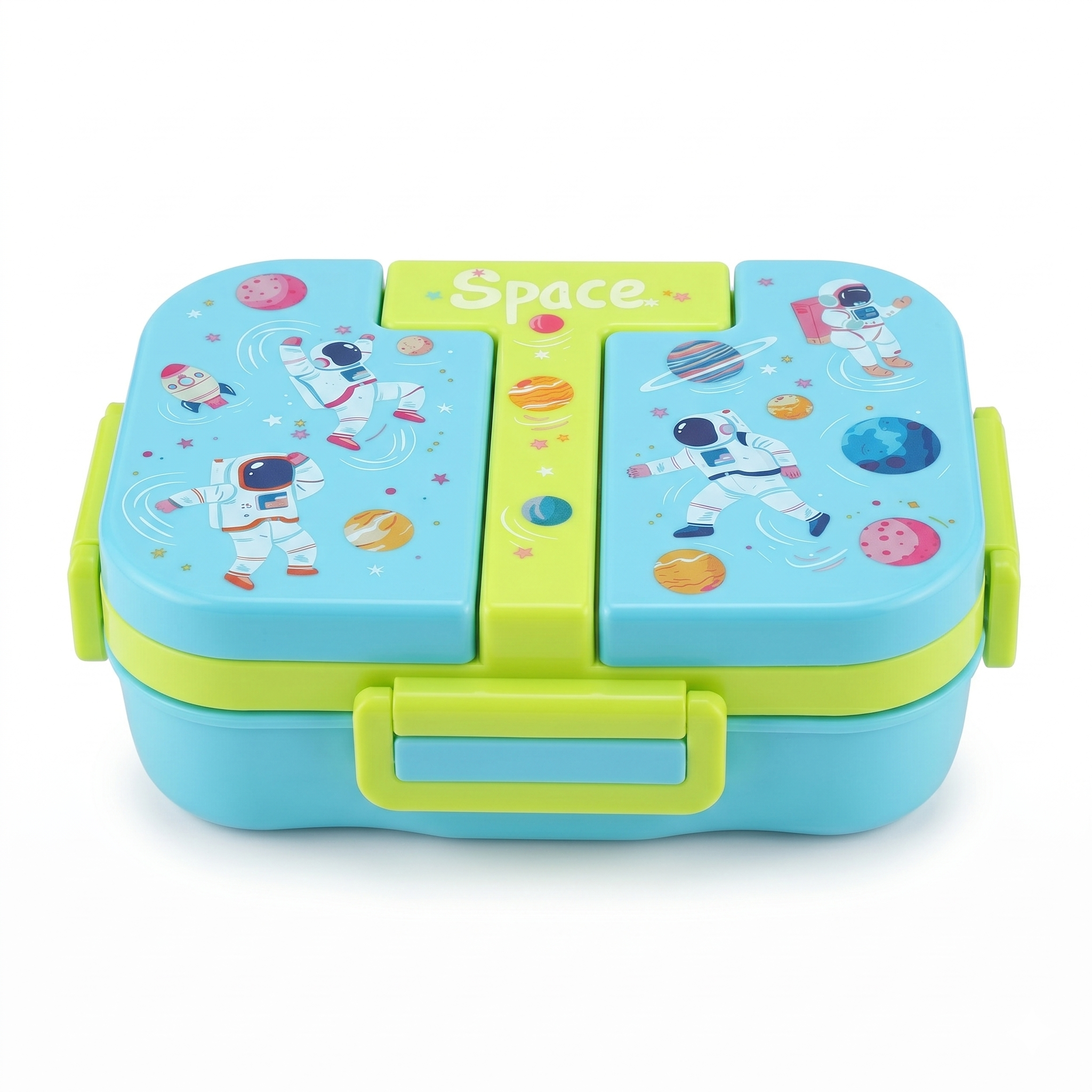 "Cosmic Galaxy" 2-Compartment SUS 304 Insulated Kids Lunch Box