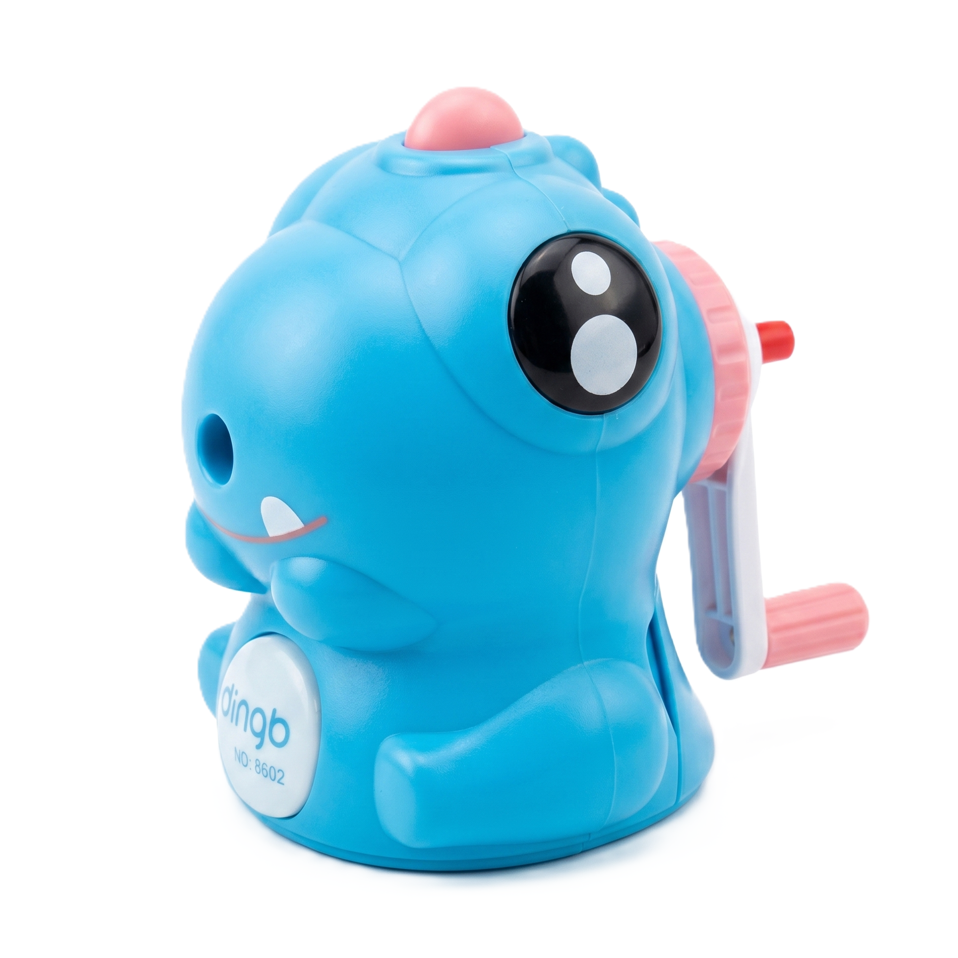 Dino Mechanical Sharpener | Adjustable Point Blue Desk Sharpener