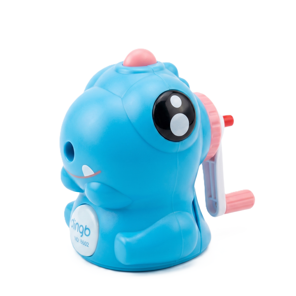 Dino Mechanical Sharpener | Adjustable Point Pink Desk Sharpener