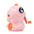 Dino Mechanical Sharpener | Adjustable Point Pink Desk Sharpener