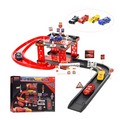 Disney Cars 2-in-1 Racing Garage & Parking Track Set (29 Pieces)