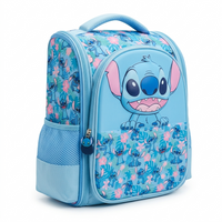 Disney Stitch 16" Hard-Shell School Backpack with Utility Pouch