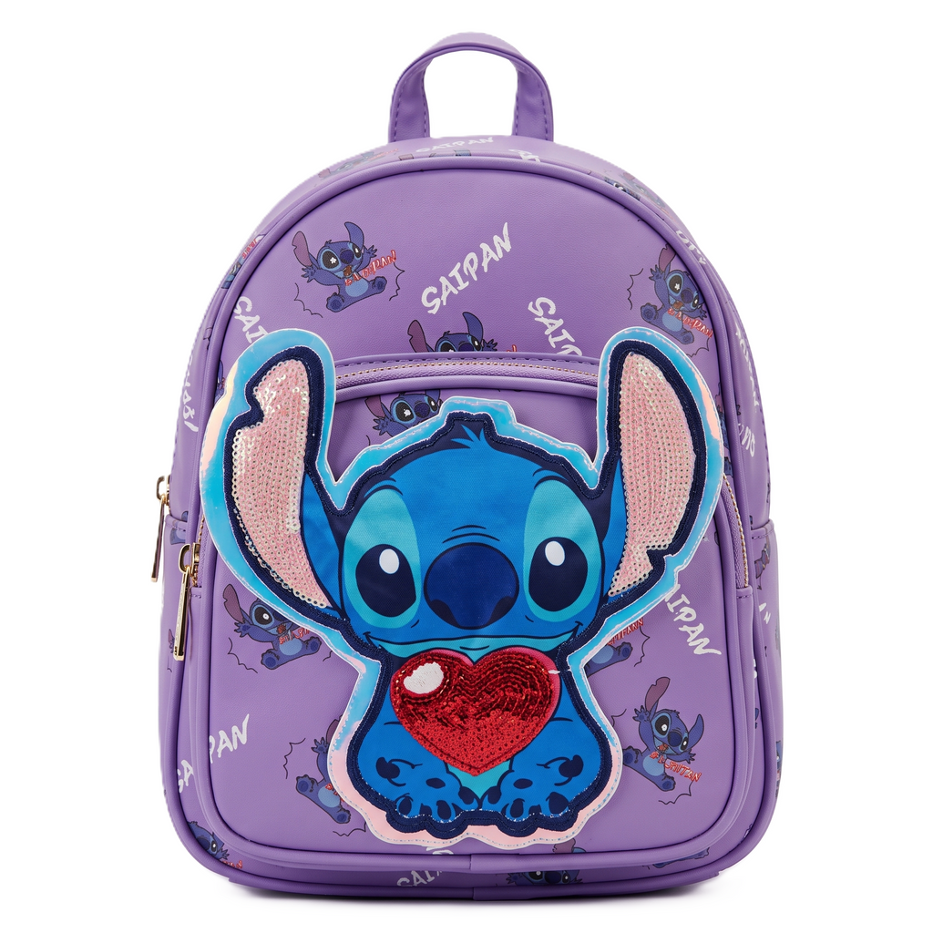 Disney Stitch LED Mini Leather Bag – 4 Colours