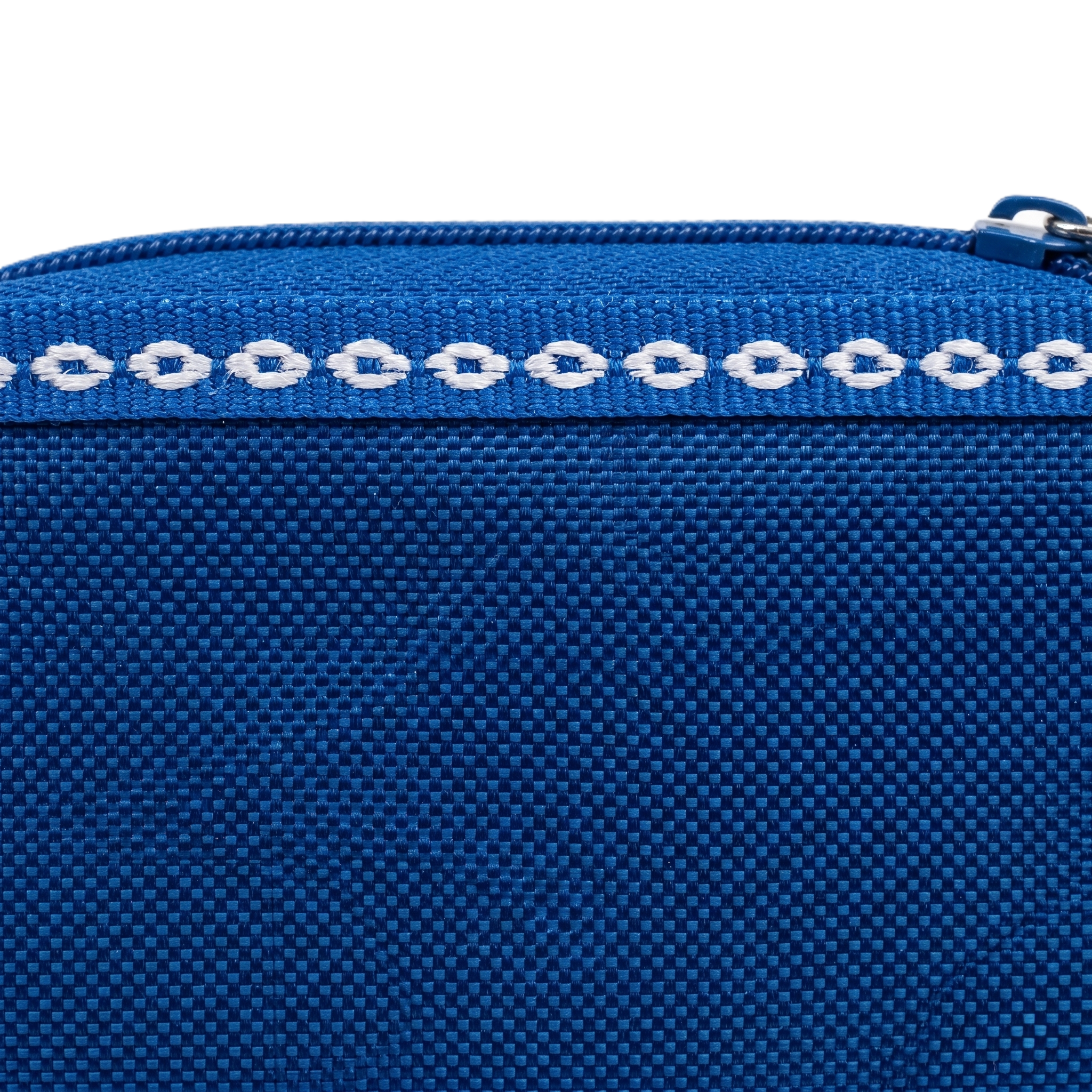 Captain America 3D Double-Zipper Case | Blue 2-Compartment School Organizer