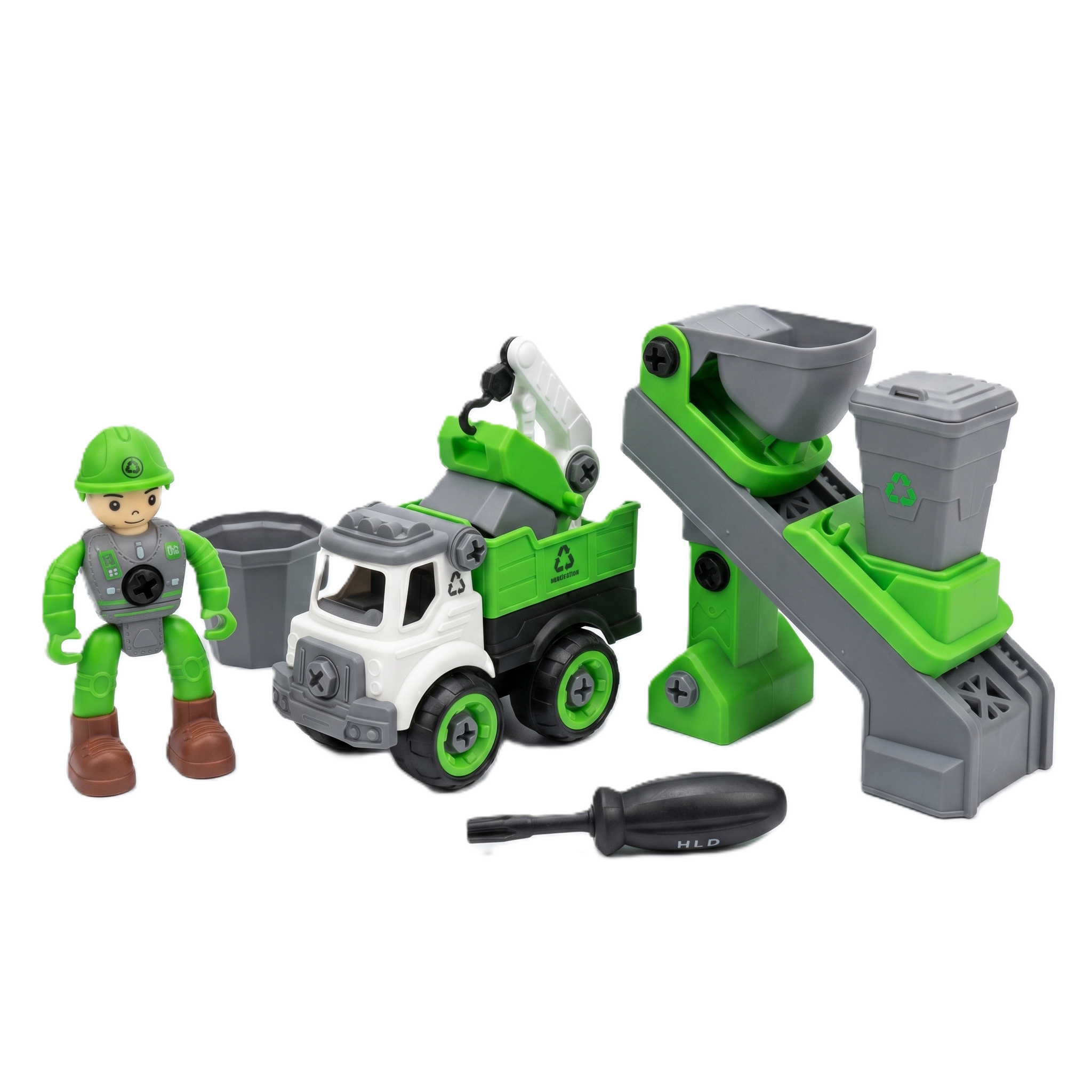 Eco-Sanitation DIY Assembly Set | STEM Learning Puzzle Collection