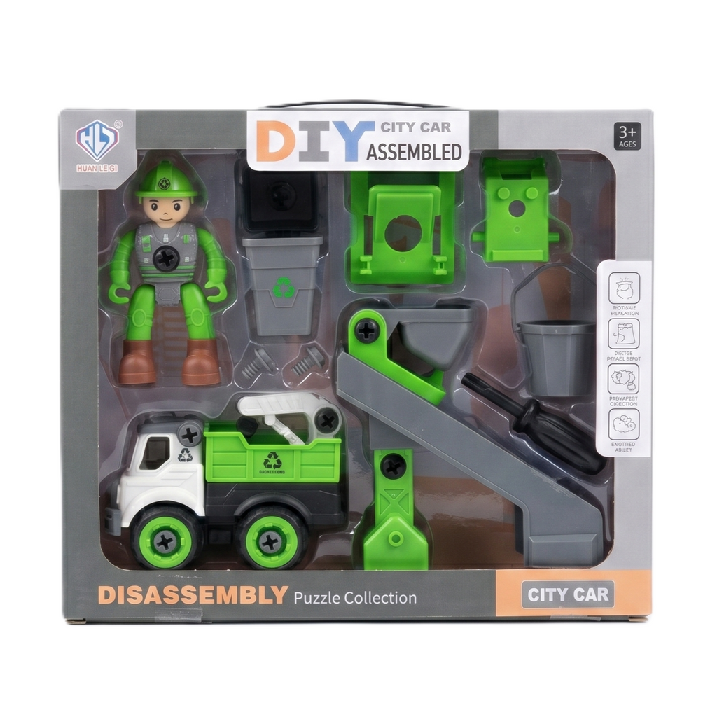 Eco-Sanitation DIY Assembly Set | STEM Learning Puzzle Collection