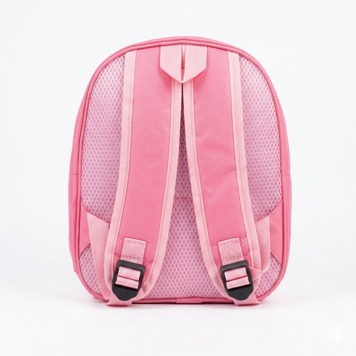 12" Fairytale Princess 3D Toddler Backpack | Ergonomic Pink Preschool Bag for Girls
