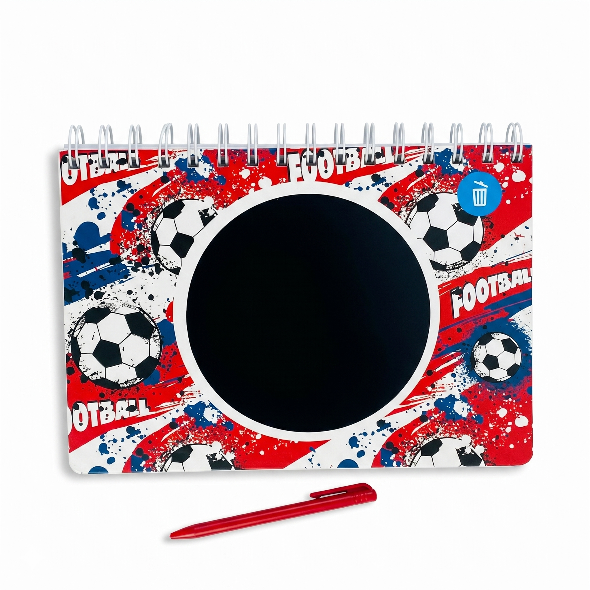 Goal Time" 2-in-1 LED Writing Pad Diary | Football Edition