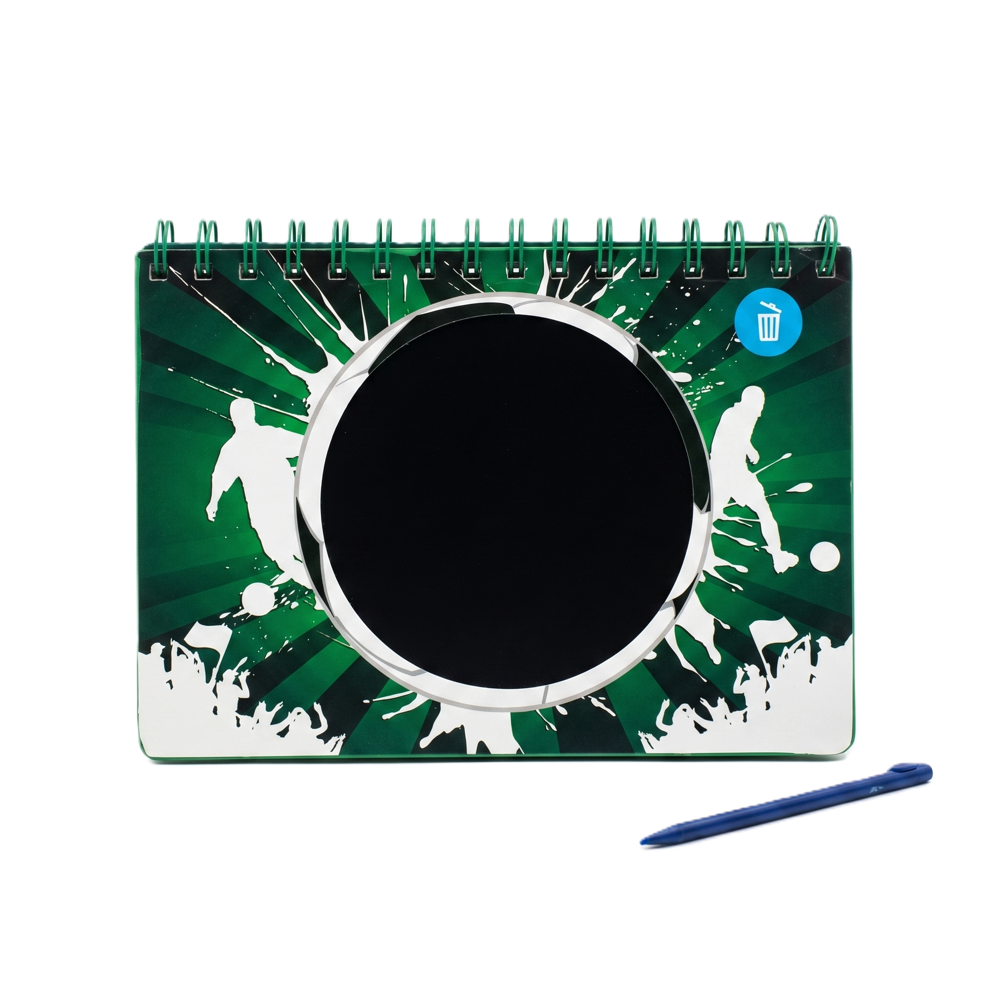 Stadium Lights" 2-in-1 LED Writing Pad Diary | Forest Green Edition