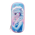 Frozen Elsa & Olaf 3D Pencil Case | Blue School Hard-Shell Organizer
