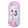 Frozen Elsa 3D Pencil Case | Pink School Hard-Shell Organizer