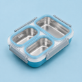 Gibo Premium Stainless Steel Bento Lunch Box (Sky Blue)