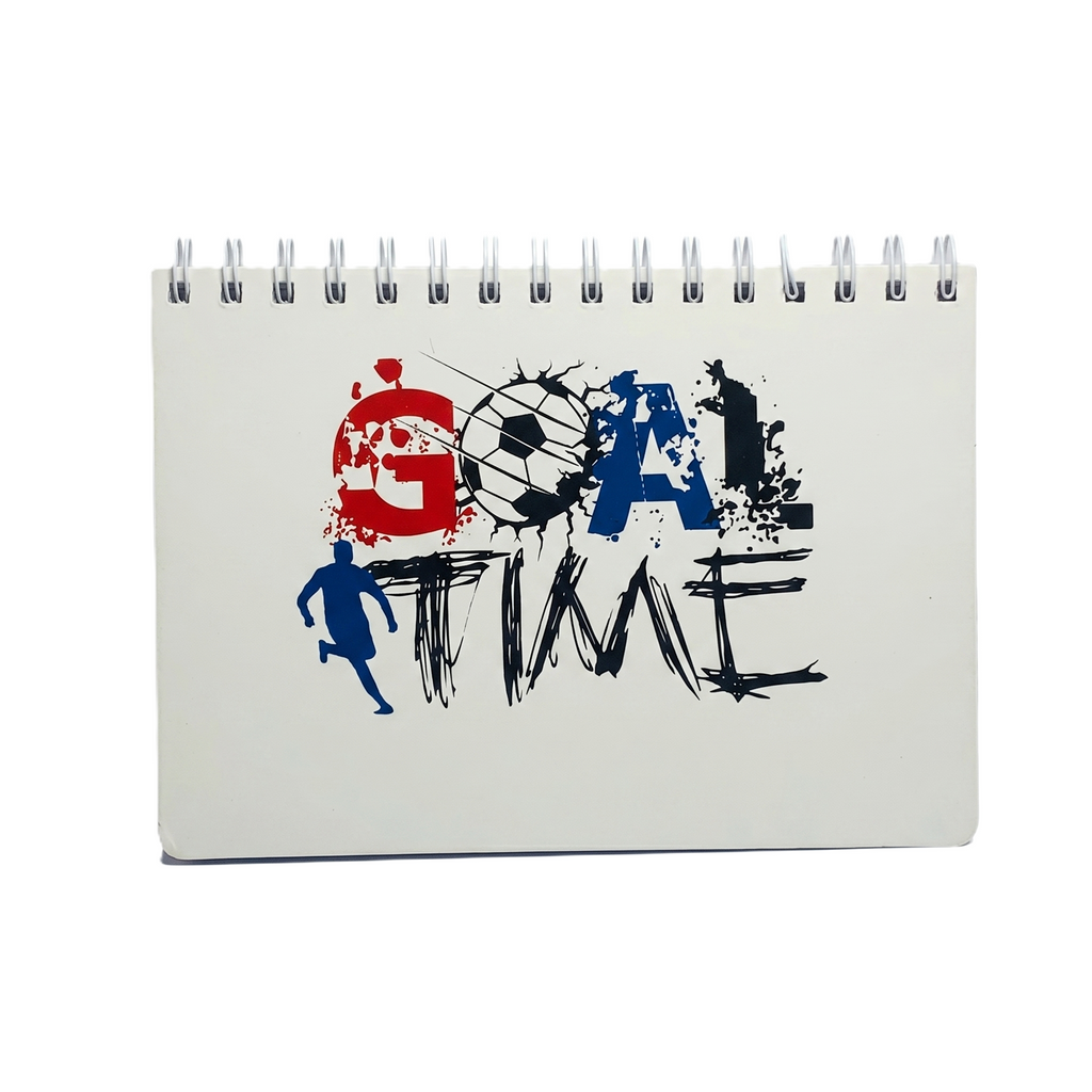 Goal Time" 2-in-1 LED Writing Pad Diary | Football Edition