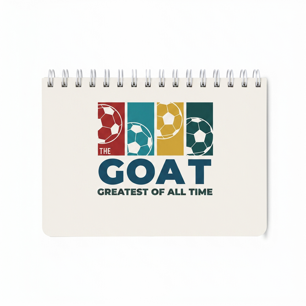 Multi-Sport All-Star" 2-in-1 LED Writing Pad Diary | G.O.A.T. Edition