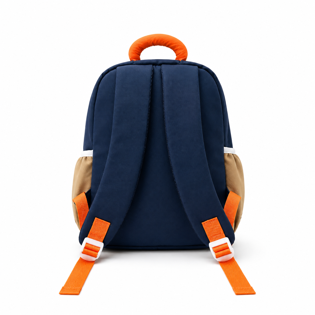 Happy Bear 15" Kids Backpack – Sky Blue & Navy | 10L