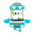 "Hello Doctor" Premium Medical Trolley Playset | 2-in-1 Mobile Clinic & Storage Cart