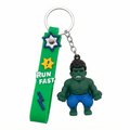 Hulk 3D Silicone Keychain | Avengers Hero Series