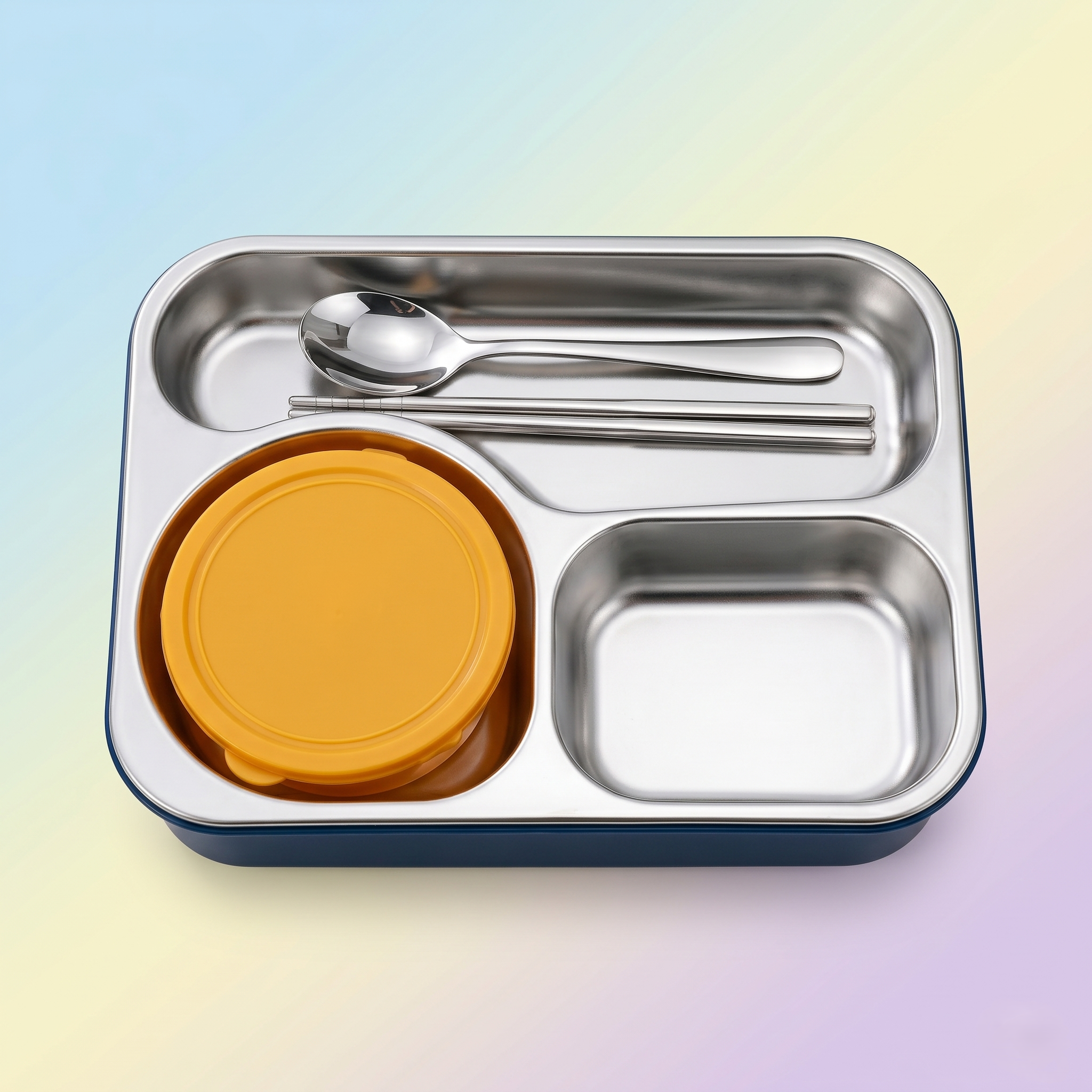 "Space Explorer" 750ml Premium SUS 304 Stainless Steel Bento Box