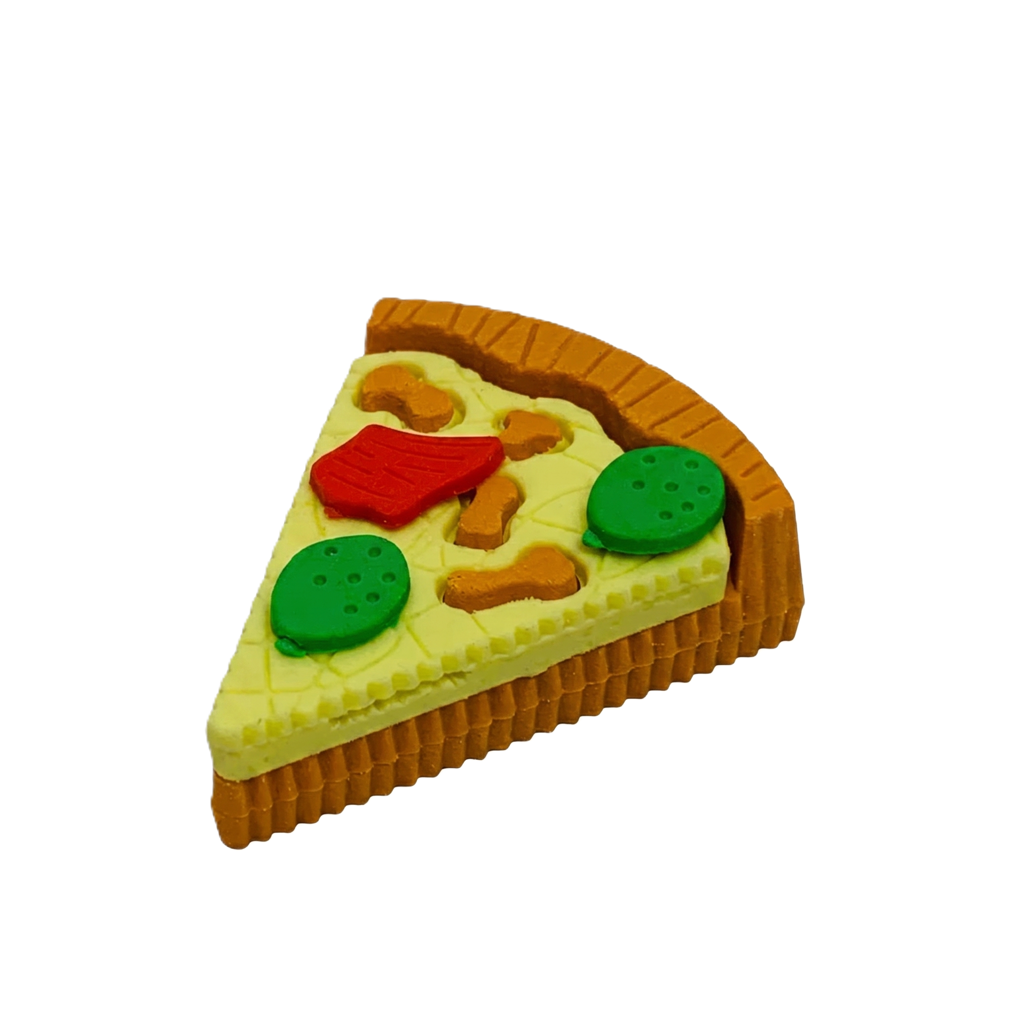 Pizza Tasty 3D Puzzle Eraser Set | Novelty Gourmet Stationery