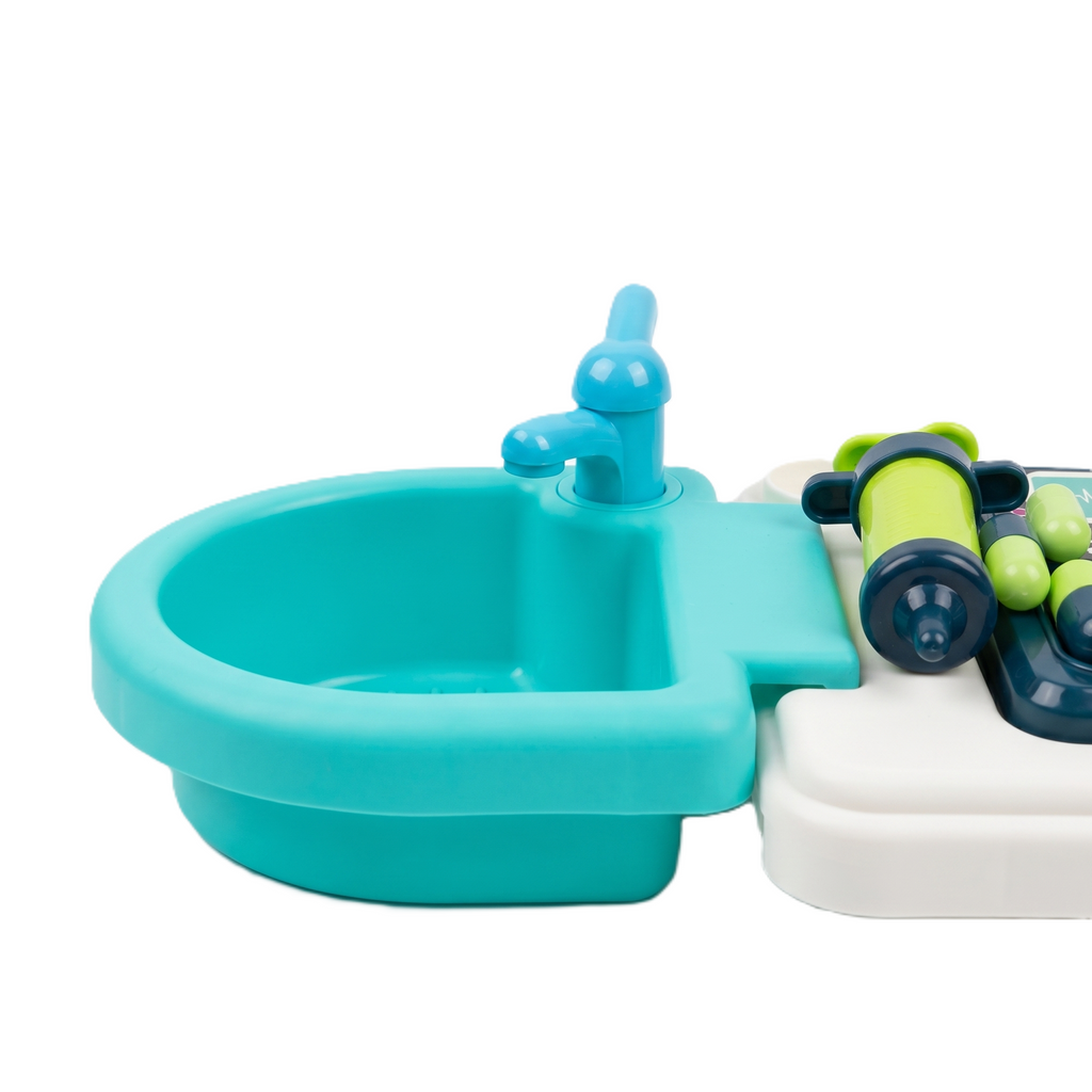 "Hello Doctor" Premium Medical Trolley Playset | 2-in-1 Mobile Clinic & Storage Cart