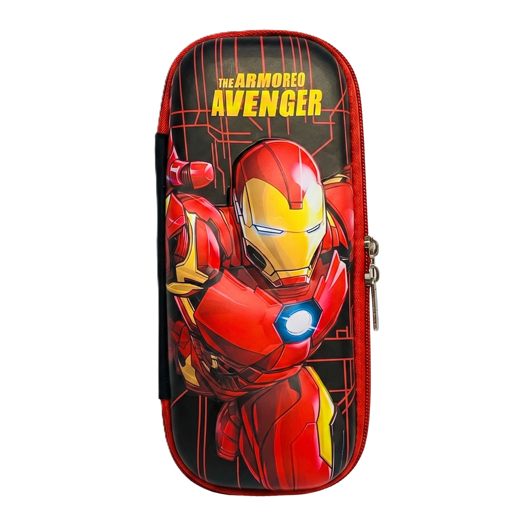 Spider-Man 3D Pencil Case | Blue School Hard-Shell Organizer