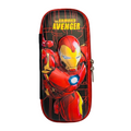 Captain America 3D Pencil Case | Blue School Hard-Shell Organizer