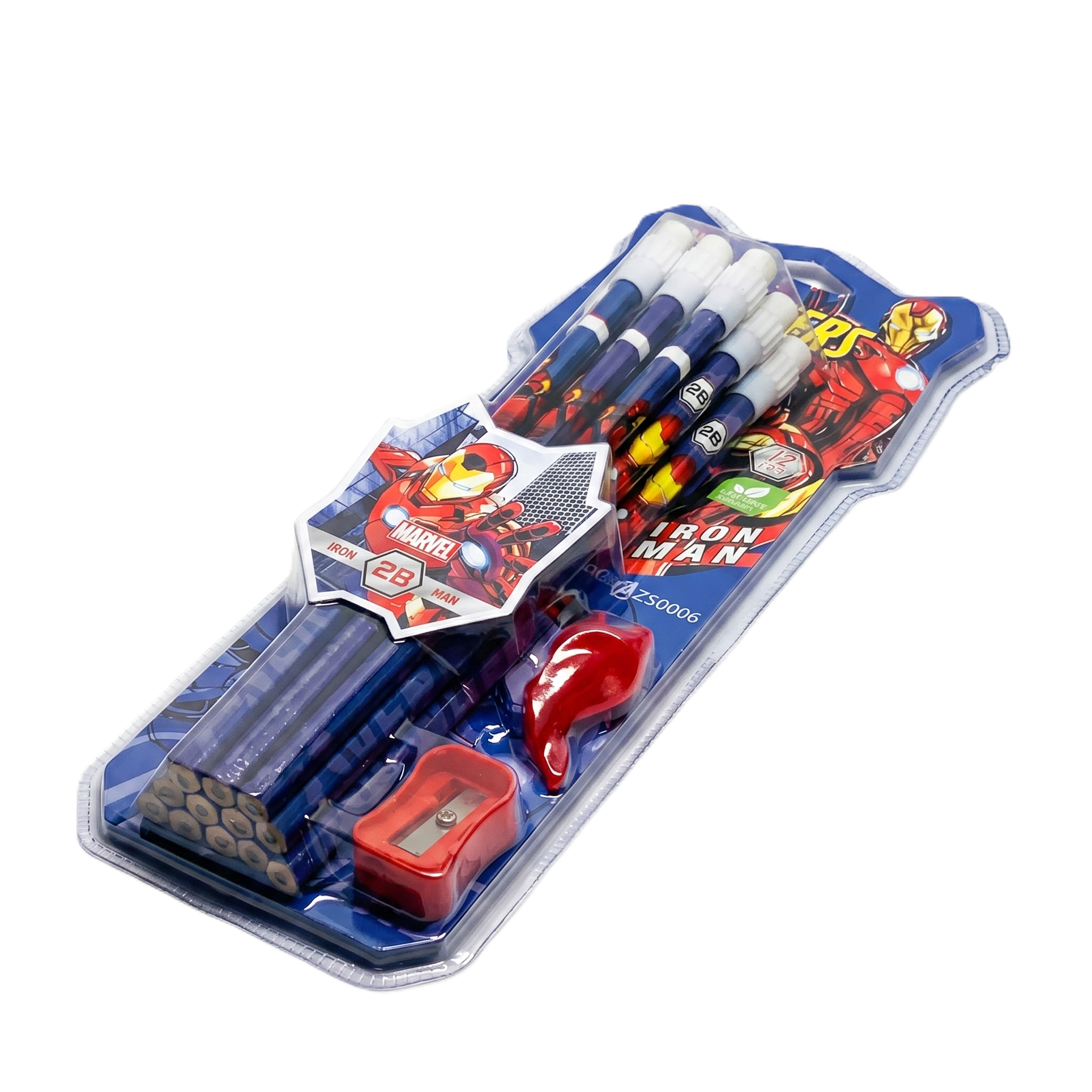 Avengers Iron Man 14-Piece Premium Pencil Kit | Stationery Essential