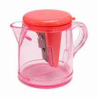 Candy Pink 2-Port Kettle Shape Pencil Sharpener