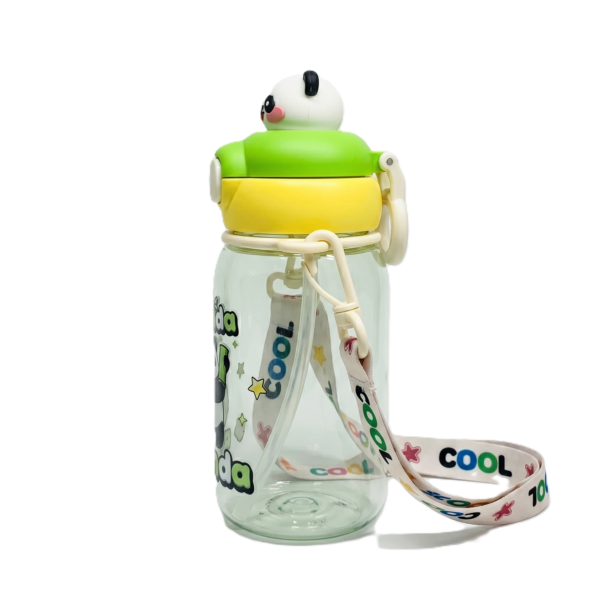 "Playful Panda" 3D Head Sipper | Premium Character Hydration for Champs
