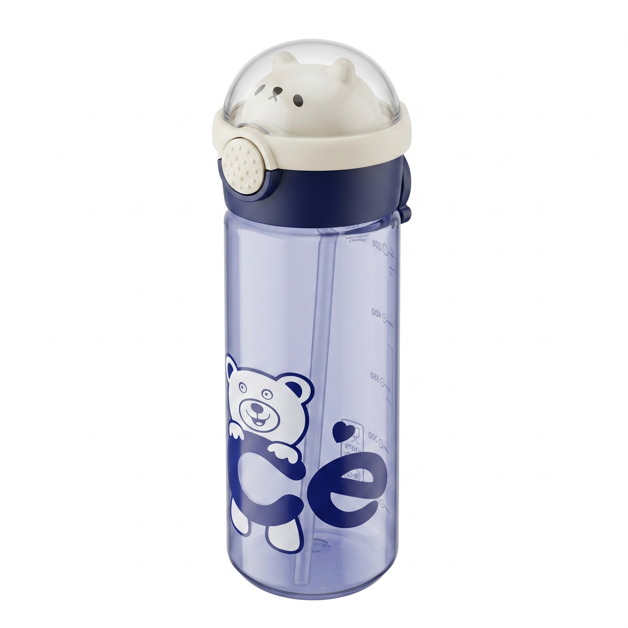 "Cool Polar" Integrated Round Finger-Grip Sipper