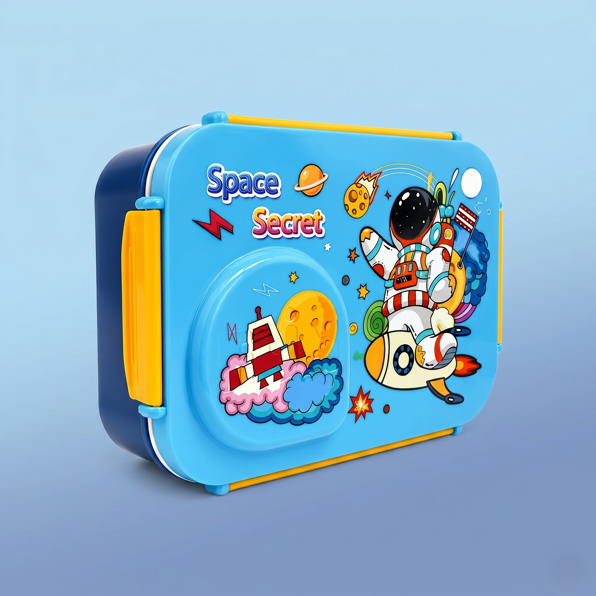 "Space Explorer" 750ml Premium SUS 304 Stainless Steel Bento Box