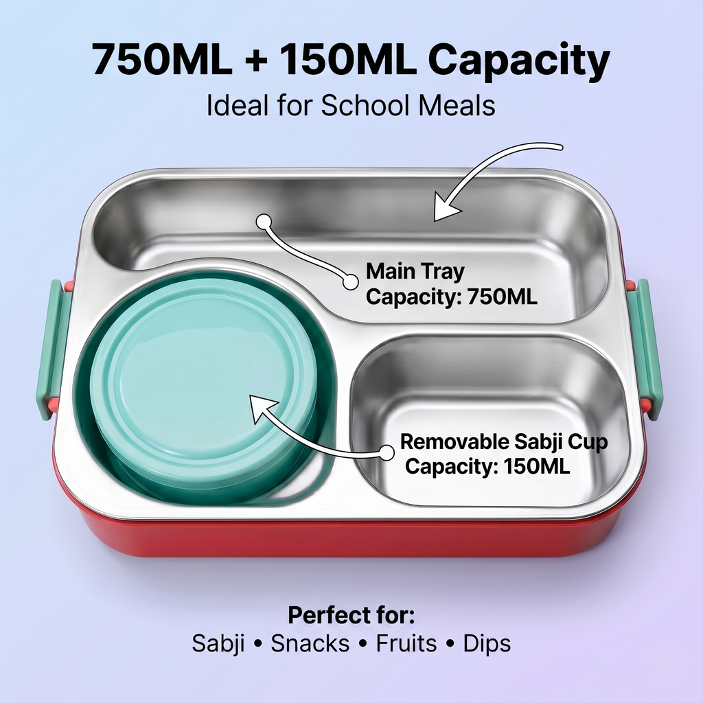 "Unicorn Secret" 750ml Premium SUS 304 Stainless Steel Bento Box