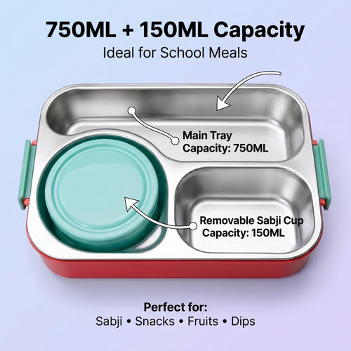 "Unicorn Secret" 750ml Premium SUS 304 Stainless Steel Bento Box