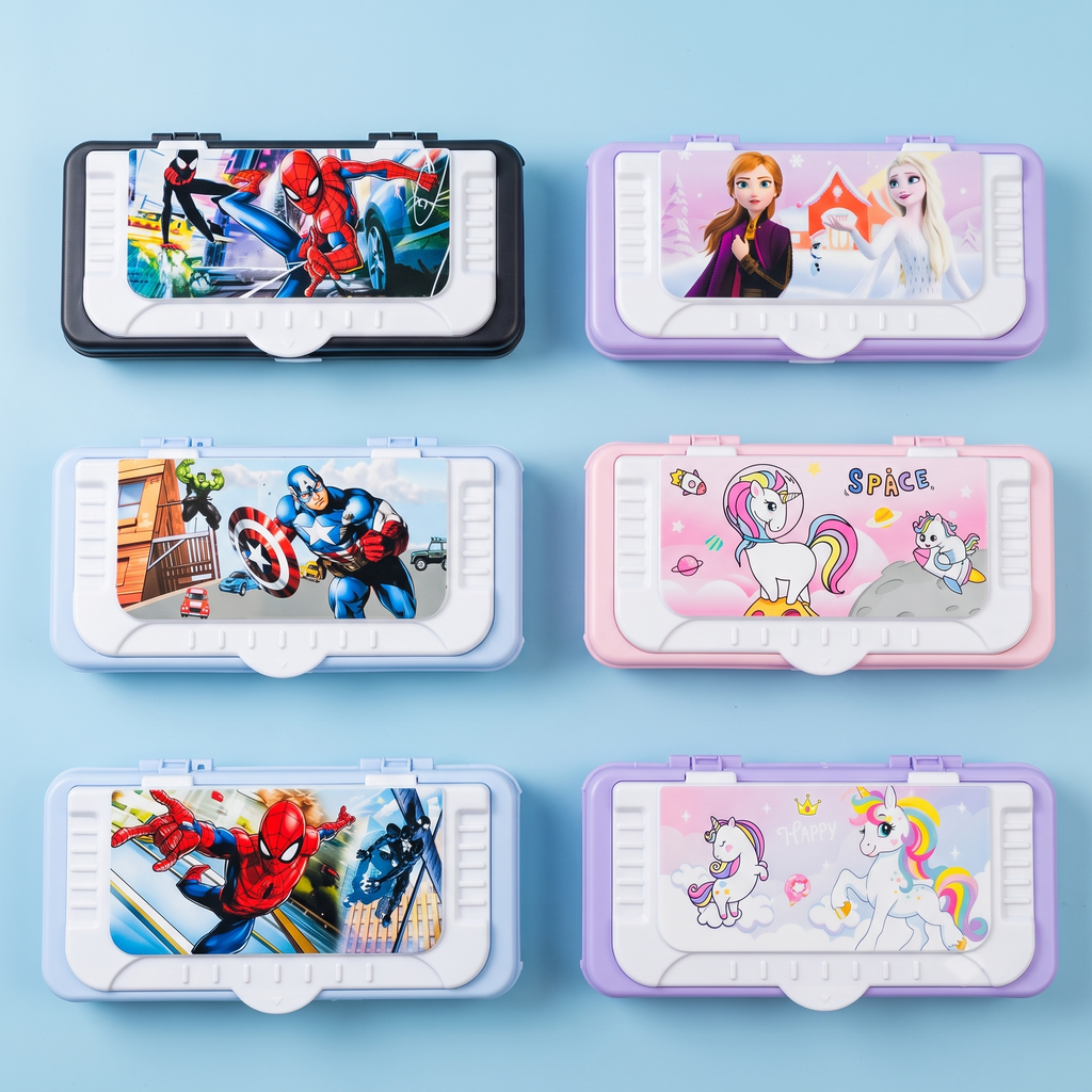 2-in-1 Whiteboard Pencil Case with Marker