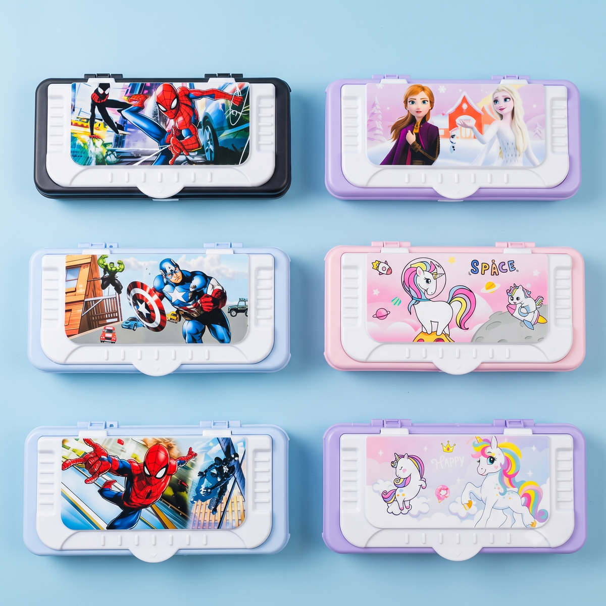2-in-1 Whiteboard Pencil Case with Marker