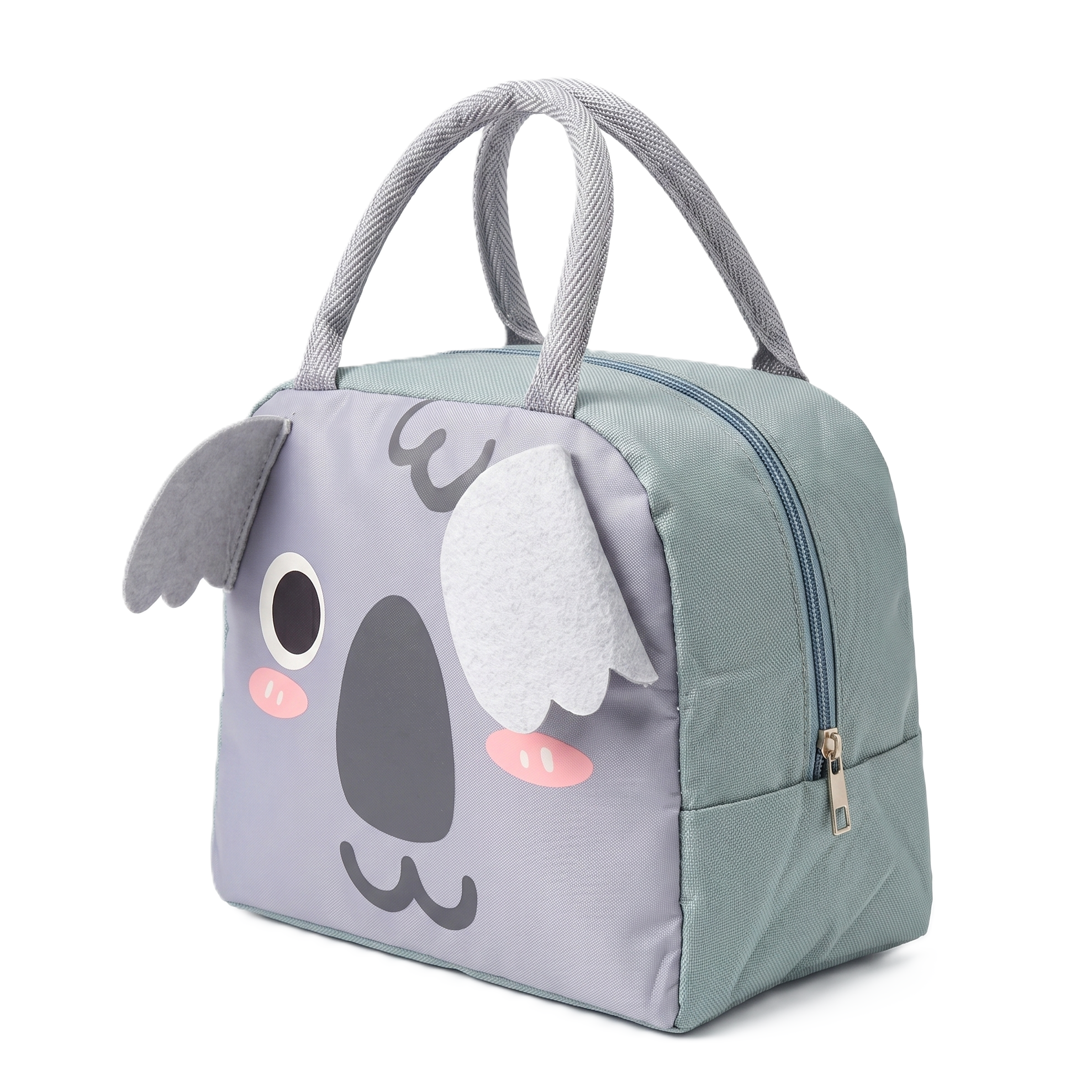 Insulated Koala "Warm-Hug" Lunch Bag | 3D Ear Edition