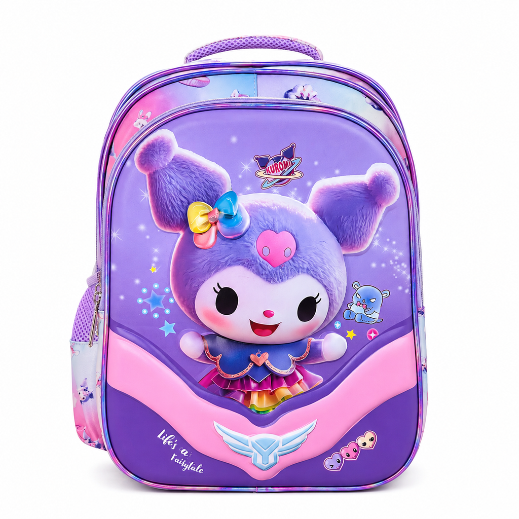 Kuromi Pastel 16" School Backpack