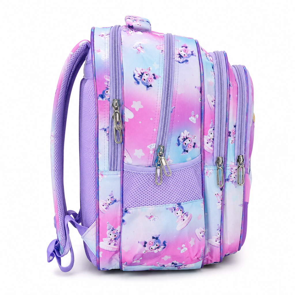 Kuromi Pastel 16" School Backpack