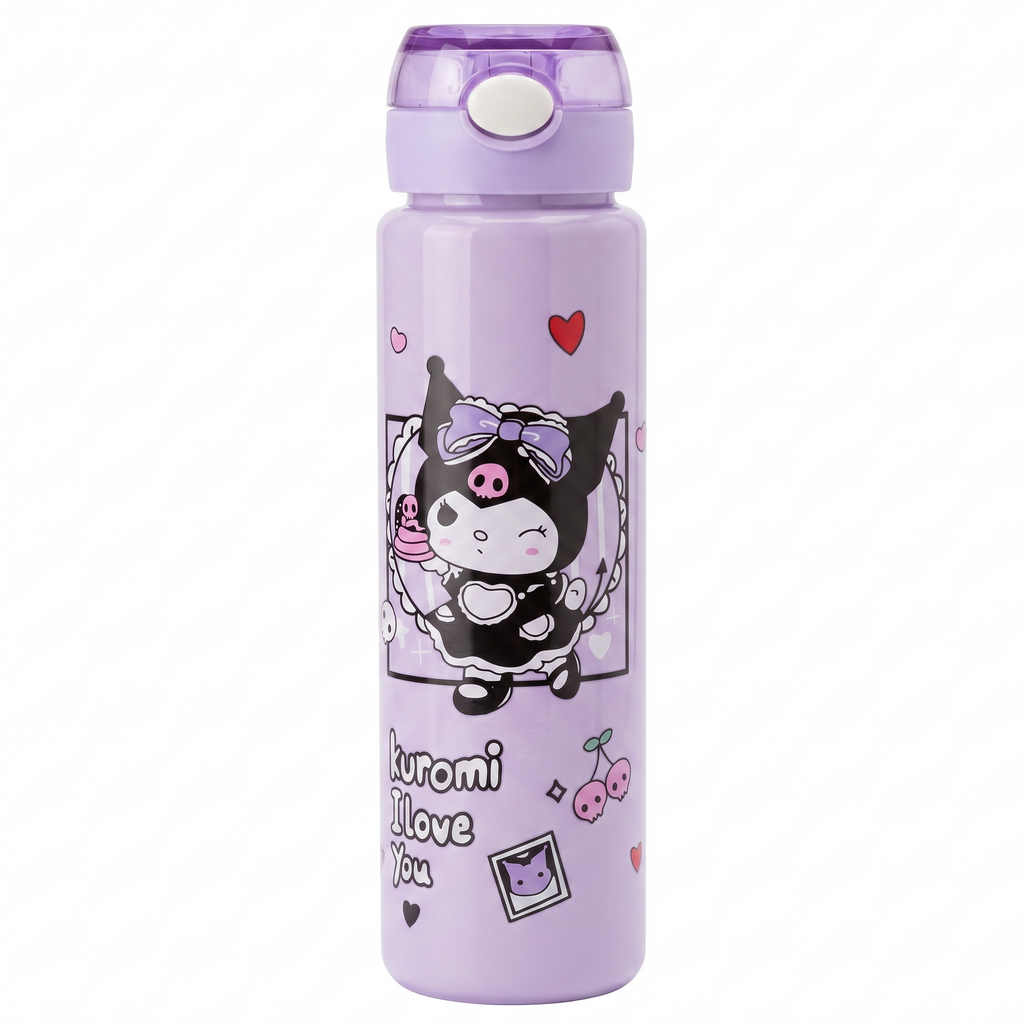 Kuromi "Midnight Magic" 800ml Premium Graphic Bottle