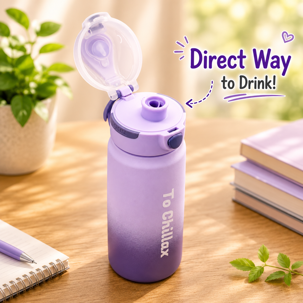 600ml Chillax Insulated Bottle – Lavender