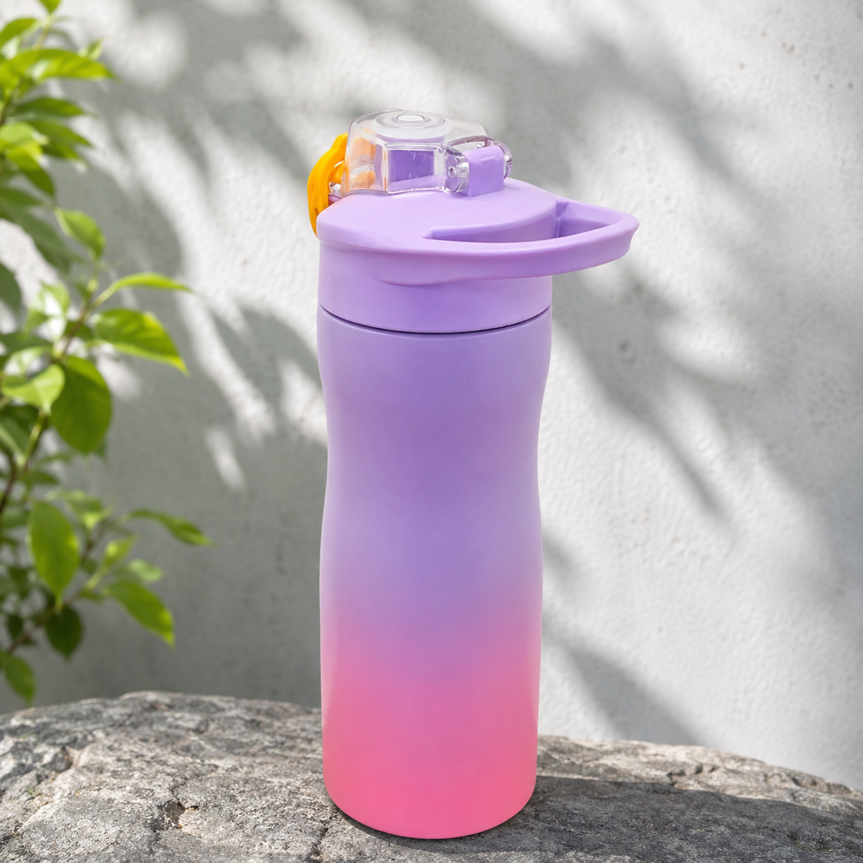 800ml Stainless Steel Sports Bottle – Lavender Pink
