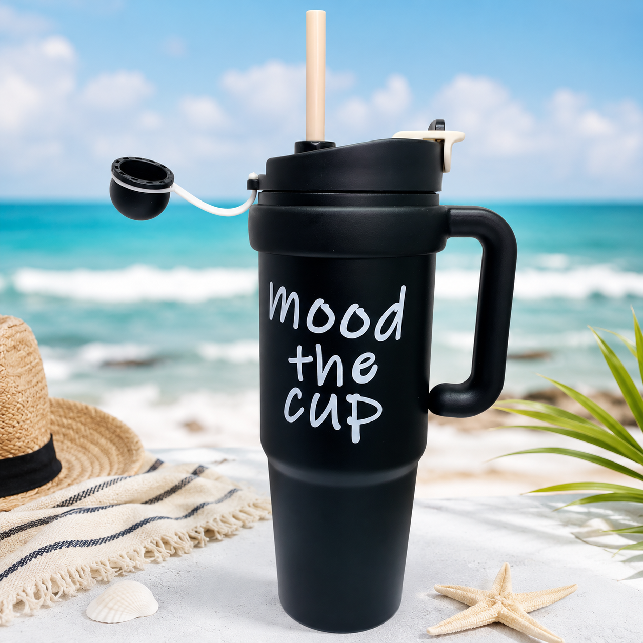 Matte Black Mood the Cup 900ml Insulated Tumbler