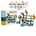 Magic Magnetic Blocks | 96-Piece 3D STEAM Marble Run & Building Set