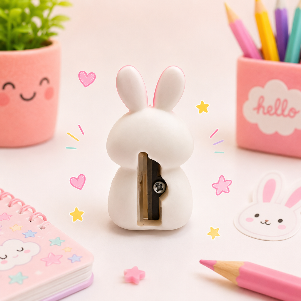 Bunny 2-in-1 Eraser & Sharpener