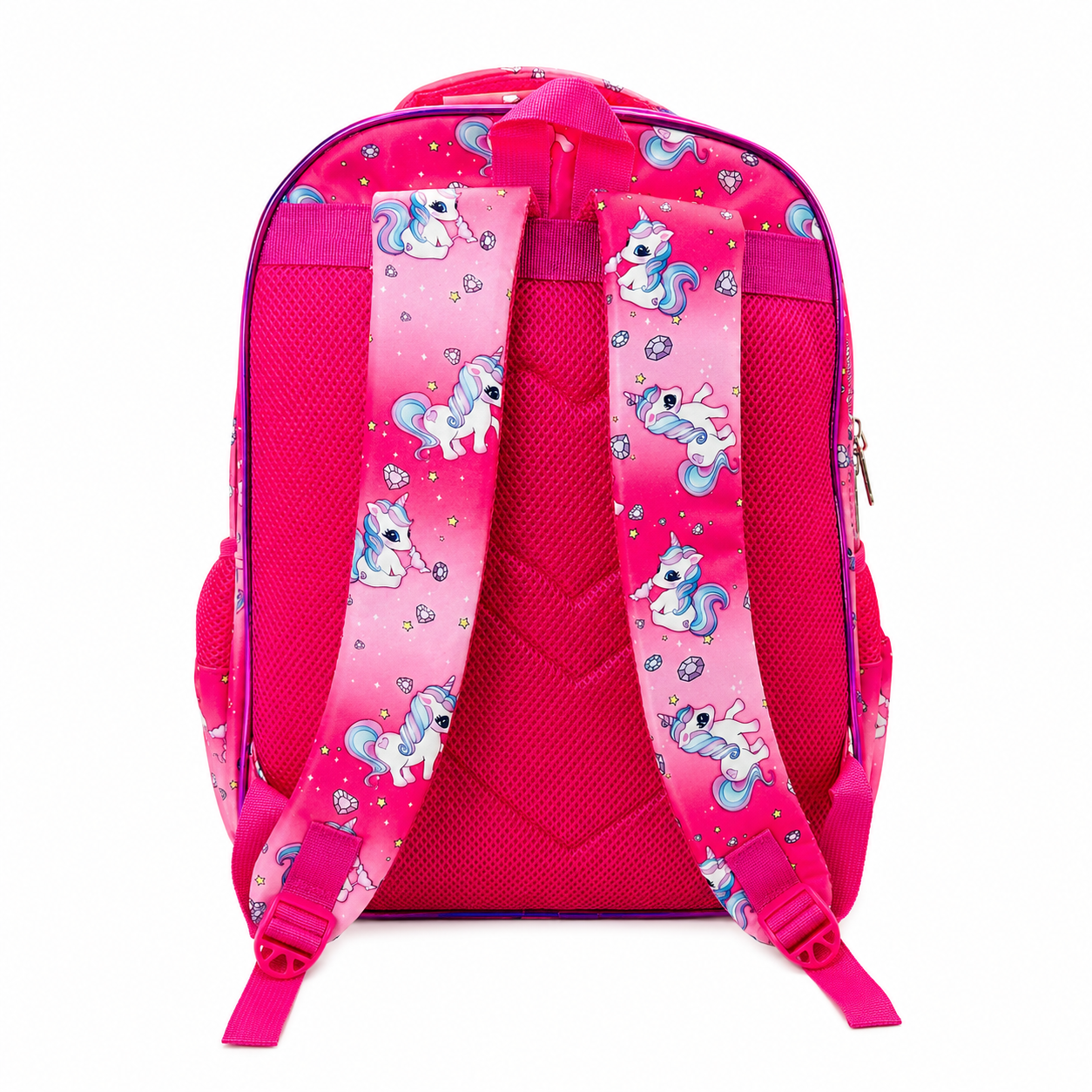 Magical Unicorn 16" School Backpack – Pink
