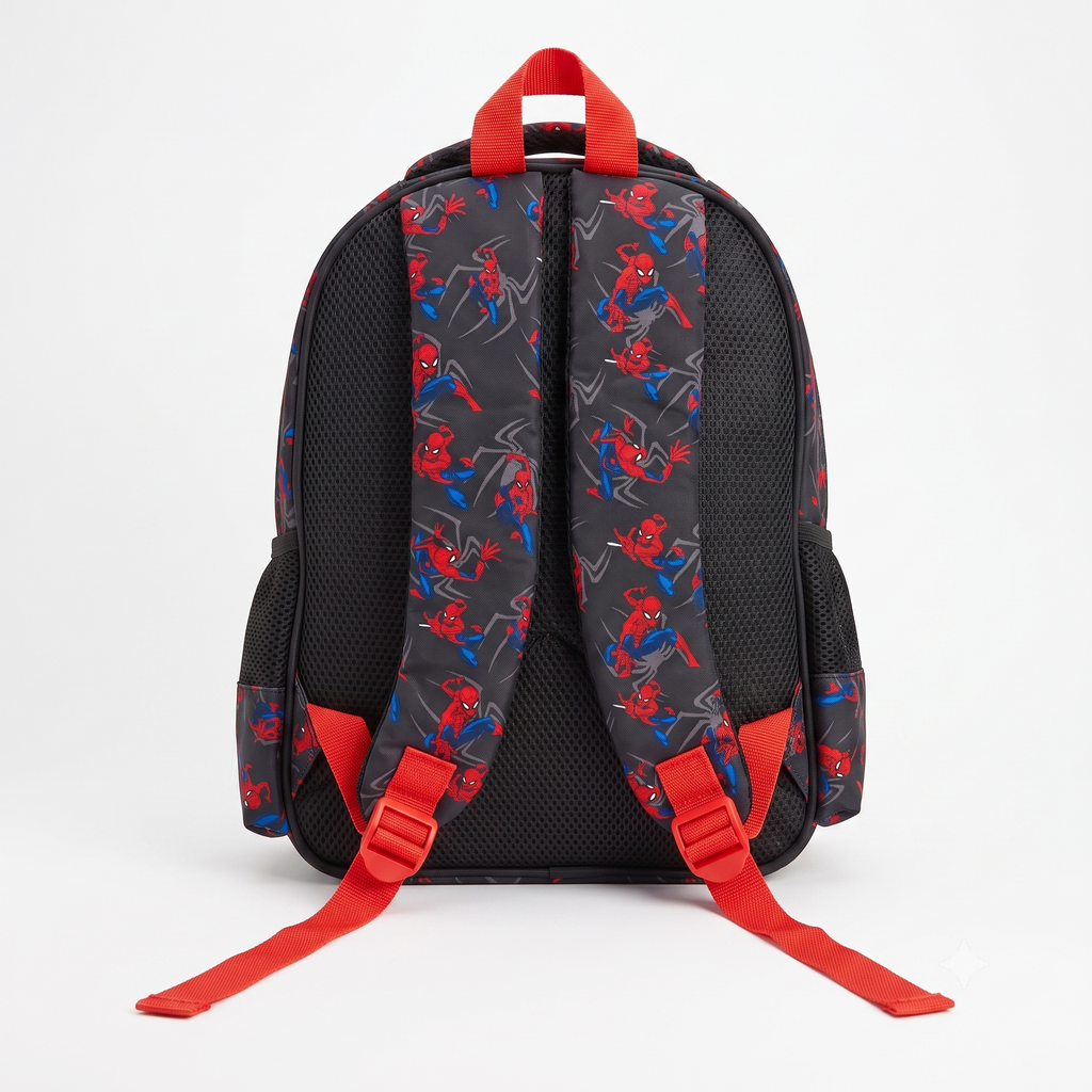 Marvel Spider-Man 15" 4-Compartment School Backpack