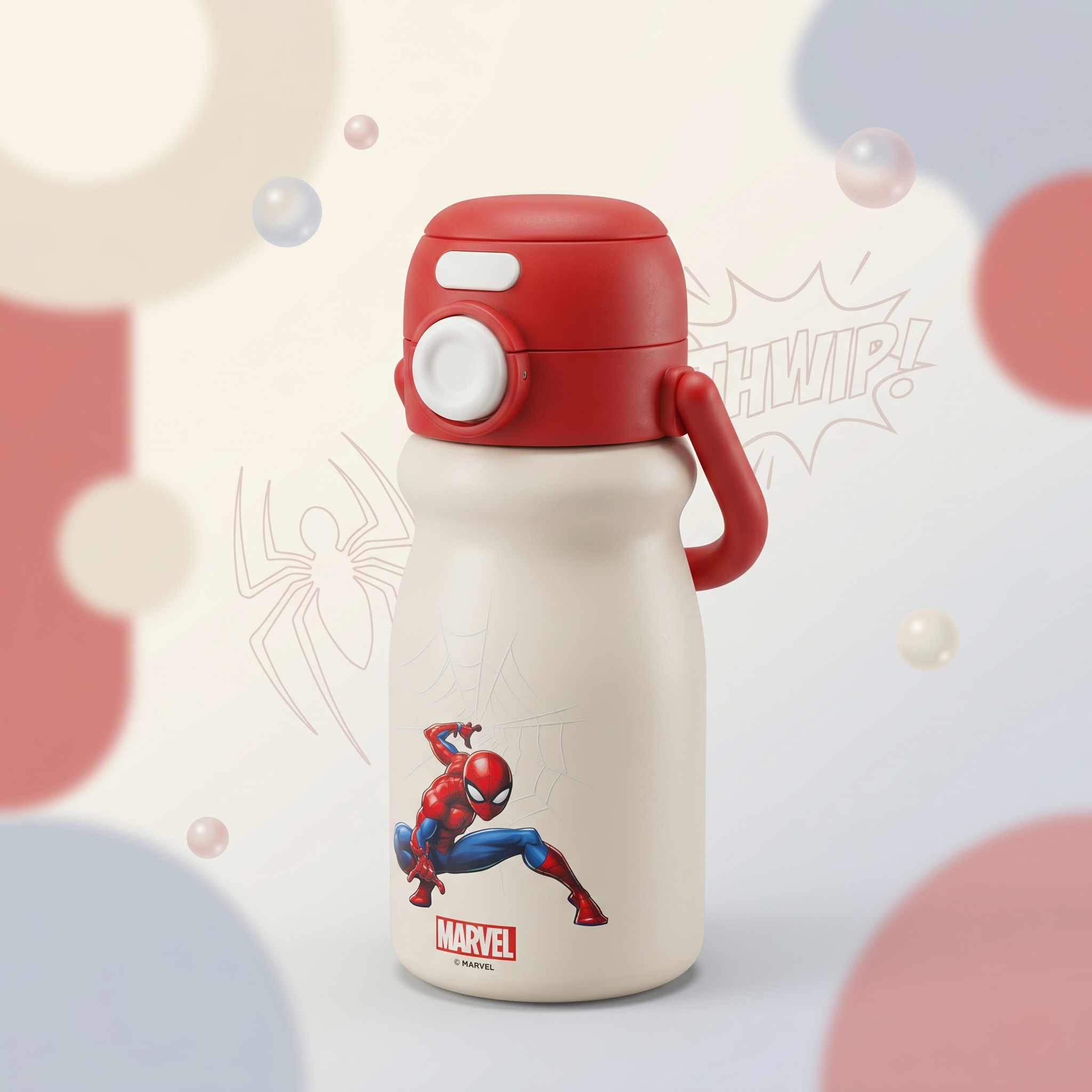 Spiderman 500ml Insulated Water Bottle